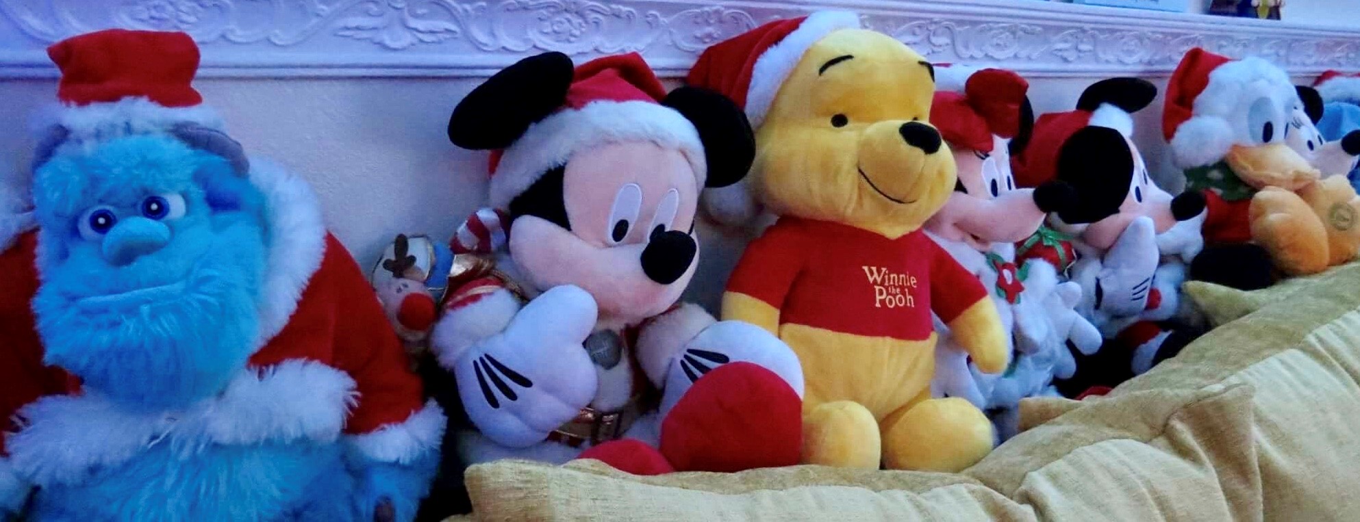 Debbie's Disney collection of soft toys